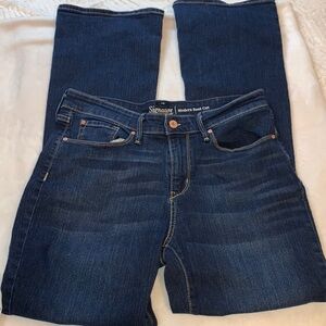 Signature Modern Bootcut Dark Denim Jeans. No SizeTags. Read measurements NWOT.